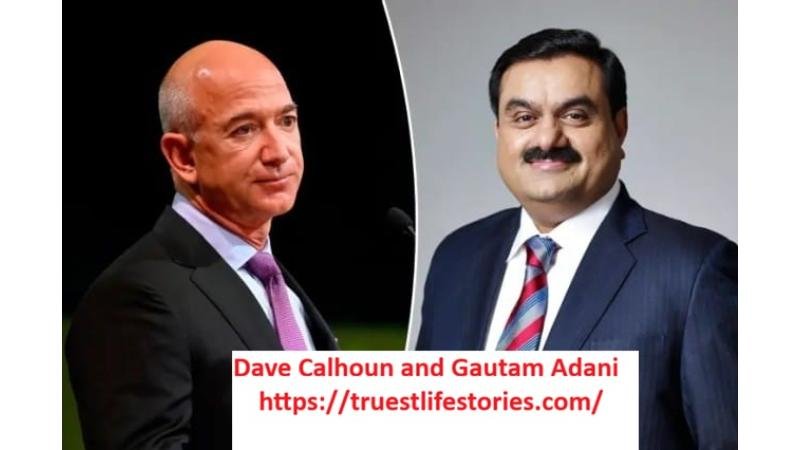 Dave Calhoun and Gautam Adani